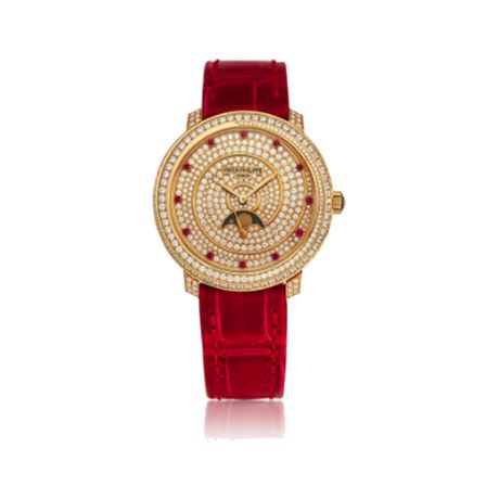 Patek Philippe Calatrava Diamond Ribbon Joaillerie, réf. 4968