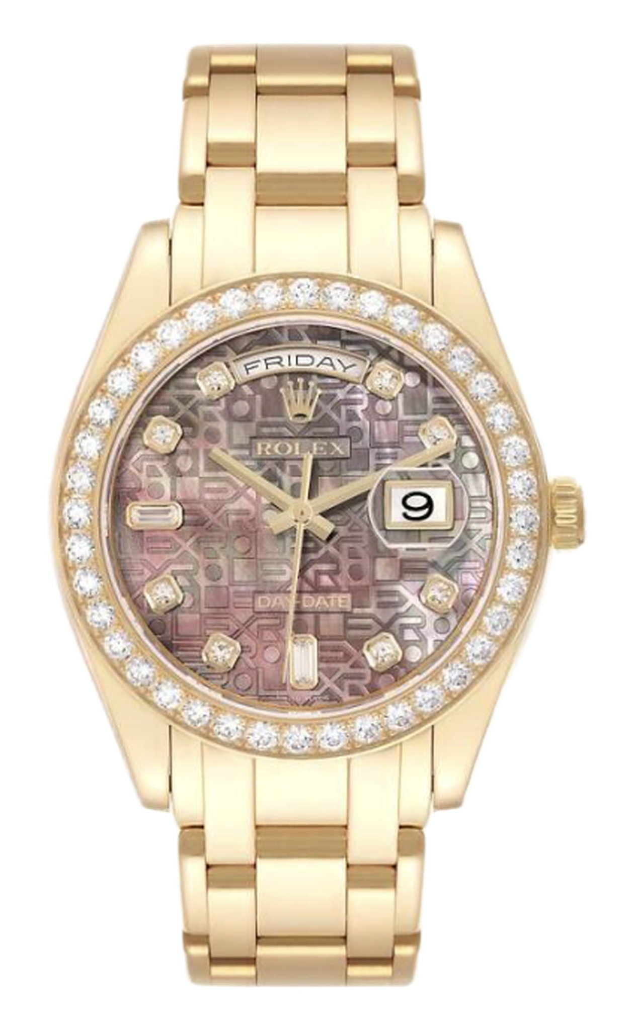 Rolex Pearimaster Masterpiece Day-Date, réf. 18948