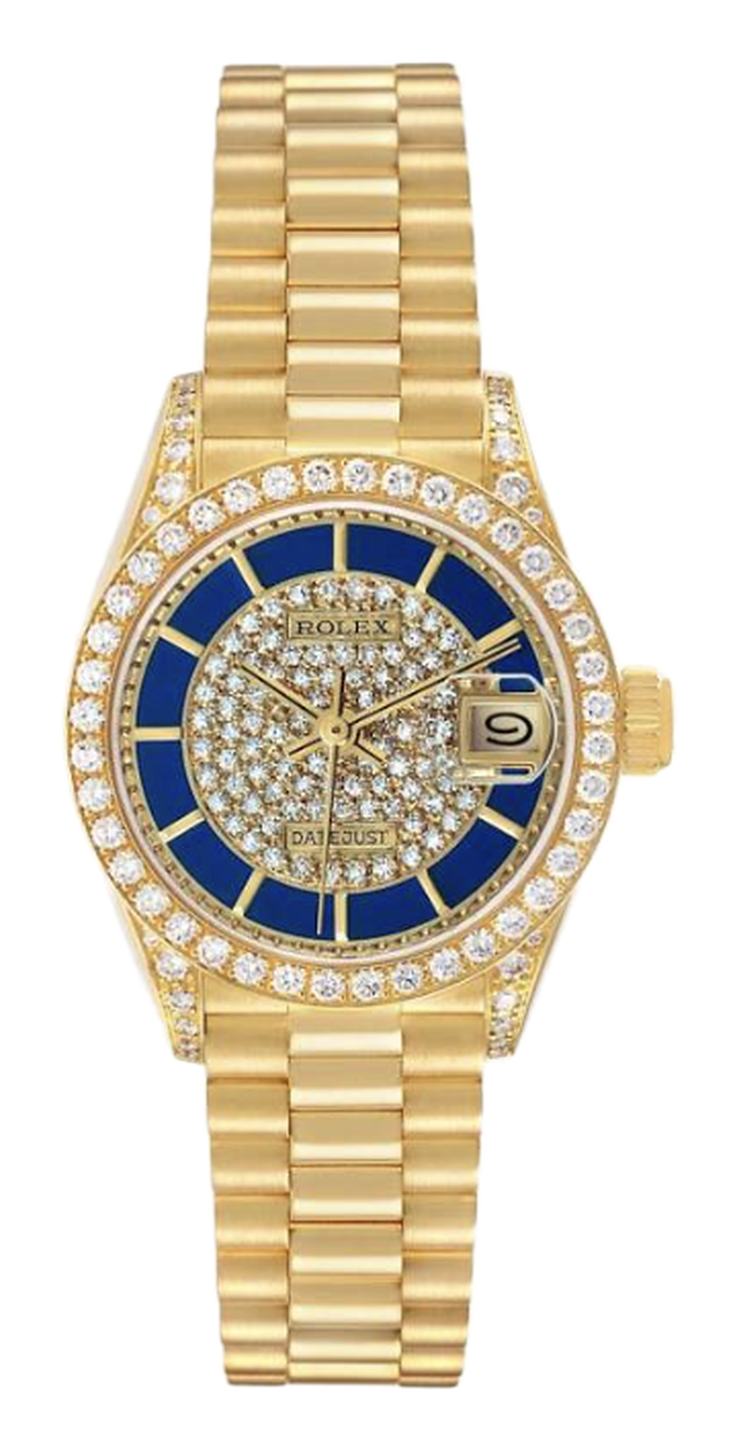 Rolex President Datejust Lapis Lazuli Dial, réf. 69158