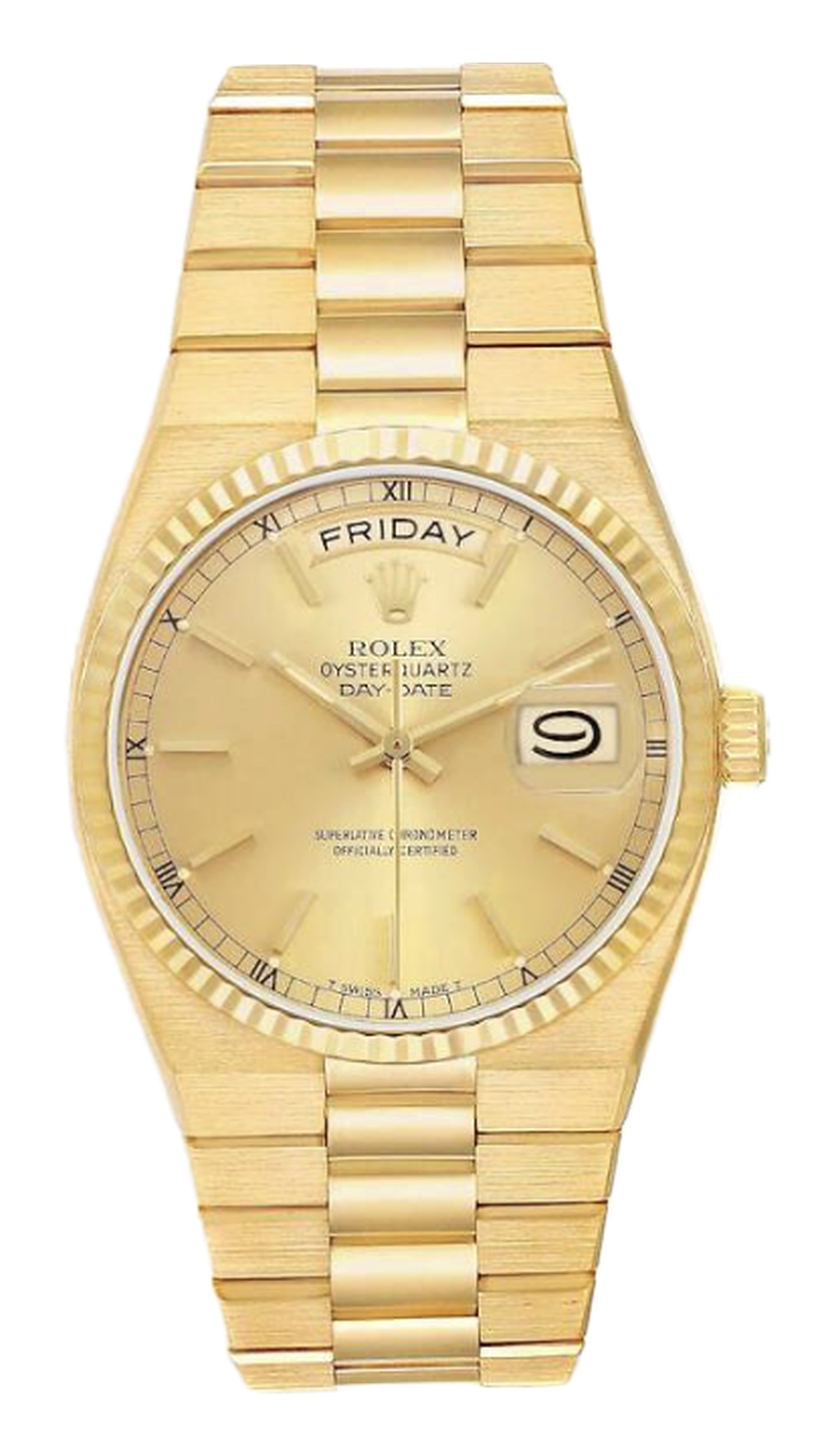 Rolex President Day-Date Oysterquartz, réf. 19018