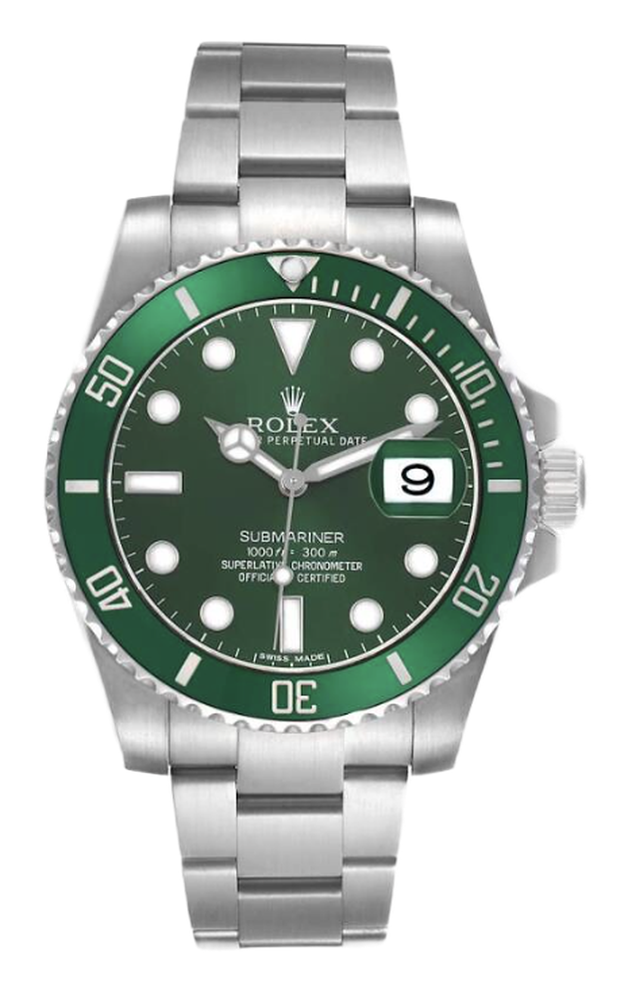 Rolex Submariner 'Hulk', réf. 116610LV