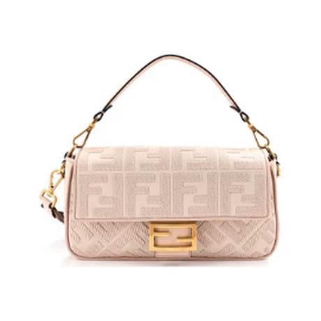 Fendi Baguette NM Medium, toile Zucca brodée