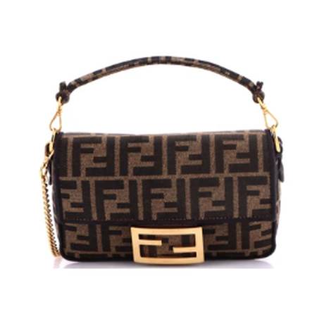 Fendi Baguette NM Mini, toile Zucca