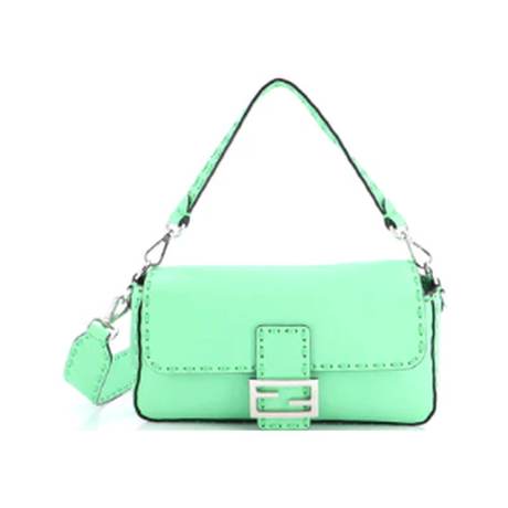 Fendi Baguette NM Selleria Medium, cuir