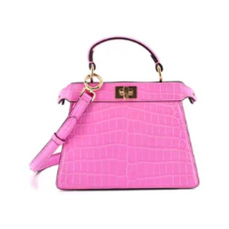 Fendi Peekaboo ISeeU Petite, crocodile