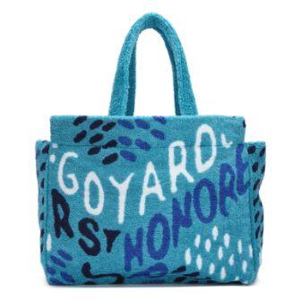 Goyard Beach Tote PM « Sponge Terry » Blue, édition limitée