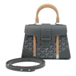 Goyard Saïgon PM, toile Goyardine Grey & veau Chevroches