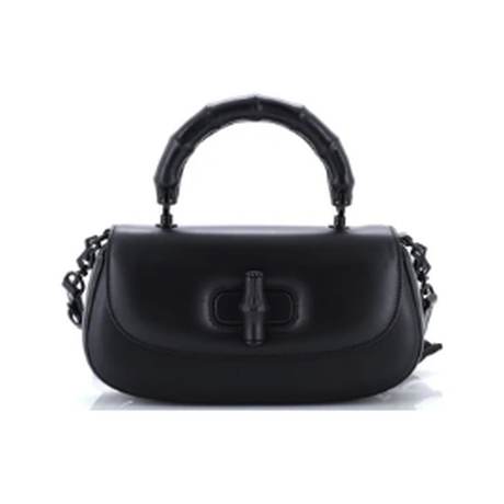 Gucci Bamboo Diva Top Handle Medium, cuir