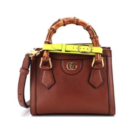 Gucci Diana NM Bamboo Handle Tote Mini, cuir