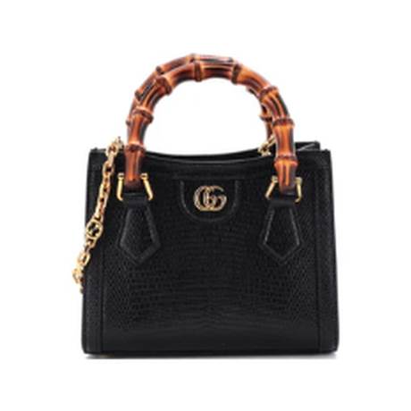 Gucci Diana NM Bamboo Handle Tote Mini, lézard