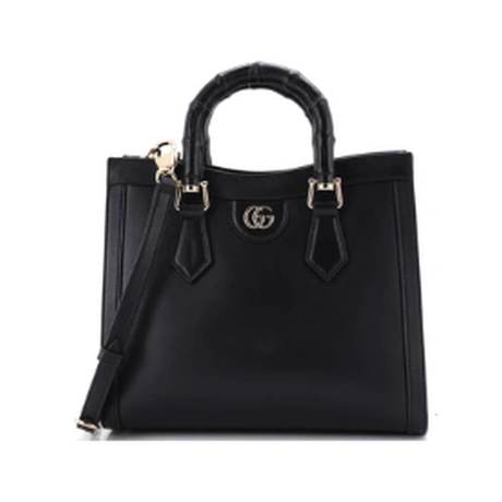 Gucci Diana NM Bamboo Handle Tote Small, cuir