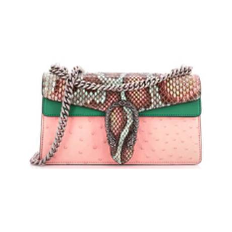 Gucci Dionysus Small, python & autruche & cuir