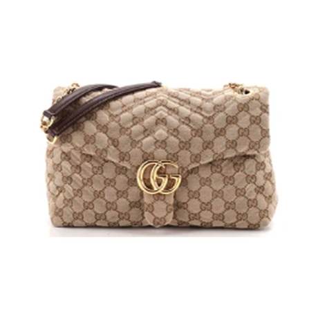 Gucci GG Marmont NM Flap Medium, toile GG
