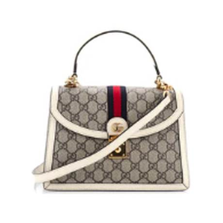 Gucci Ophidia Flap Top Handle Small, toile GG enduite