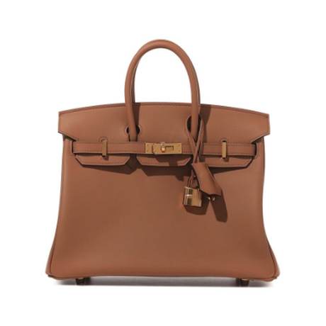 Hermès Birkin 25 Biscuit, Swift, doré