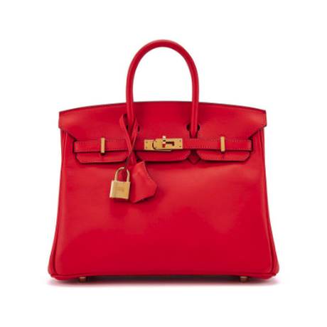 Hermès Birkin 25 Capucine, Swift, doré