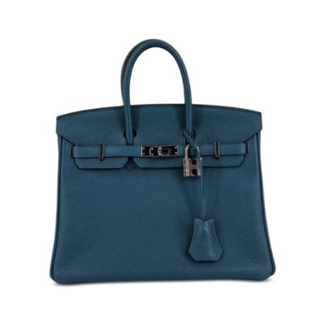 Hermès Birkin 25 Colvert, Togo, palladié