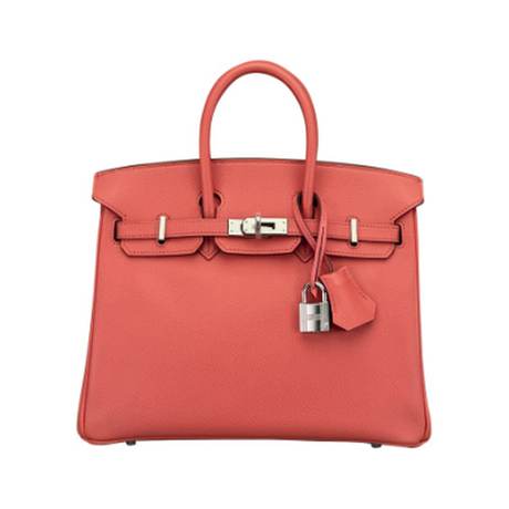 Hermès Birkin 25 Crevette, Epsom, palladié