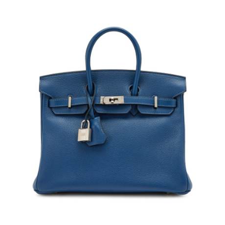 Hermès Birkin 25 Deep Bleu Novillo, palladié