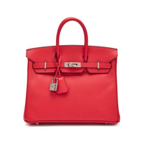 Hermès Birkin 25 Rose Jaipur, Epsom, palladié
