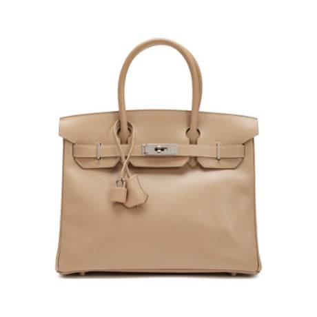 Hermès Birkin 30 Argile Calf, box, palladié