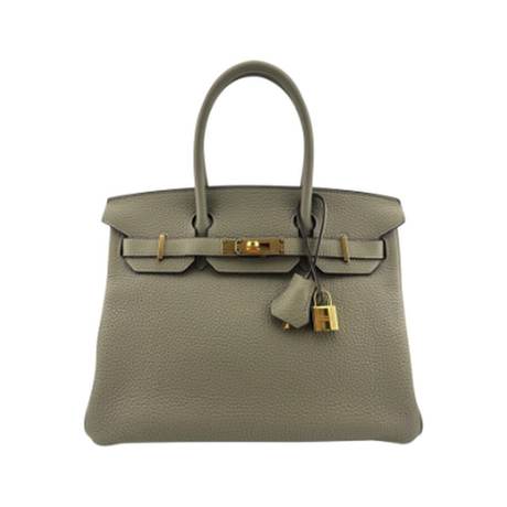 Hermès Birkin 30 Trench, Evercolor & cuir, palladié
