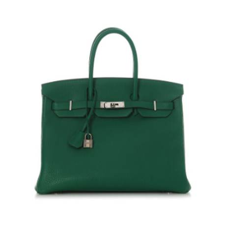 Hermès Birkin 35 Vert Vertigo, Clémence, palladié
