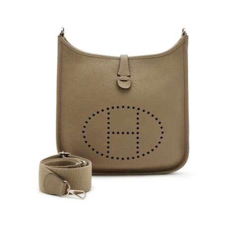 Hermès Evelyne III PM 29 Beige Marfa, Clémence, palladié