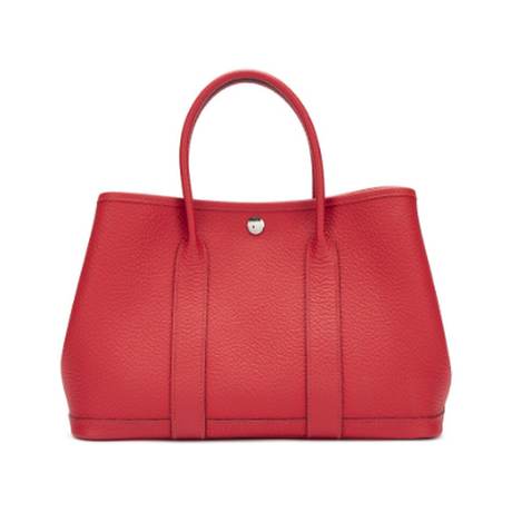 Hermès Garden Party 30 TPM Rouge Duchesse, Négonda, palladié