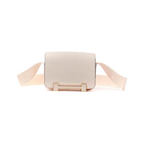 Hermès Geta Nata, chèvre Mysore, doré