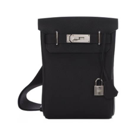 Hermès HAC sac à dos PM A Caban, Togo, palladié