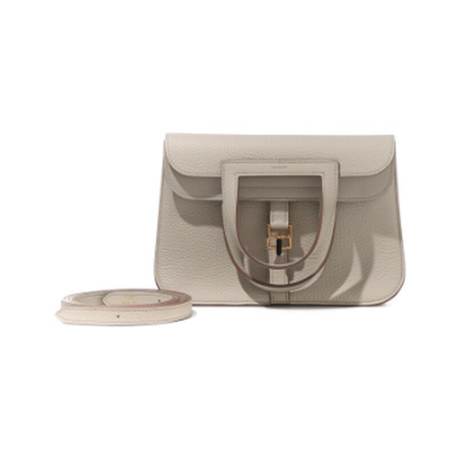 Hermès Halzan 25 Beton, Clémence, doré