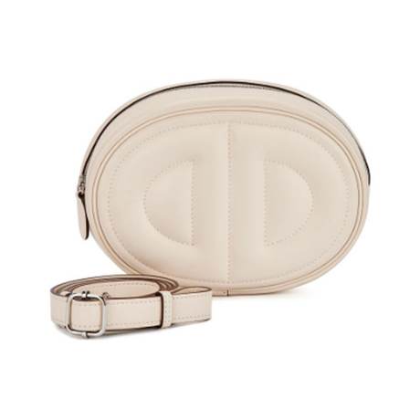 Hermès In-the-Loop Belt Nata Sesame Verso, Swift, palladié