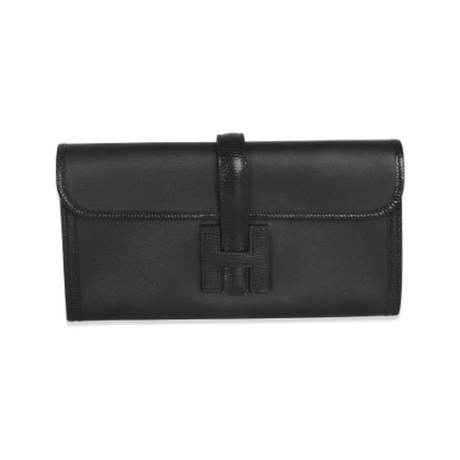 Hermès Jige Élan Touch 29 Black, Swift & lézard