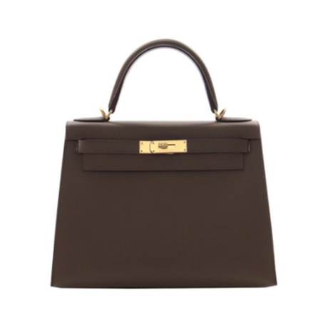 Hermès Kelly 28 Toundra Sellier, Madame, doré