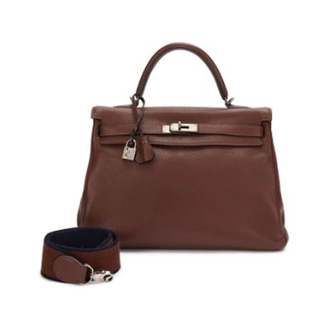 Hermès Kelly 35 Retourné Brulee, Clémence, palladié