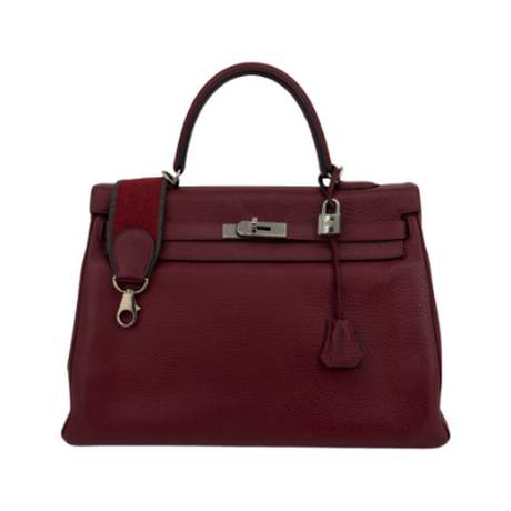 Hermès Kelly 35 Rouge H, Clémence, palladié