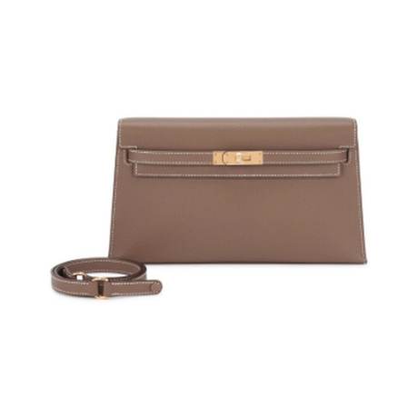 Hermès Kelly Élan Etoupe, Madame, doré