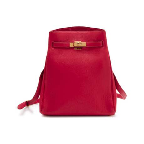 Hermès Kelly Sport 24 Vintage Rouge Vif, Togo, doré