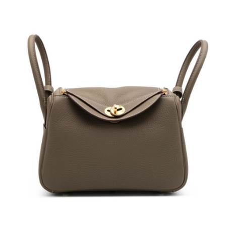 Hermès Lindy 26 Etoupe, Clémence, doré