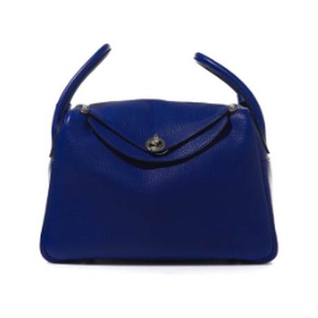 Hermès Lindy 30 Bleu Electric, Clémence, palladié