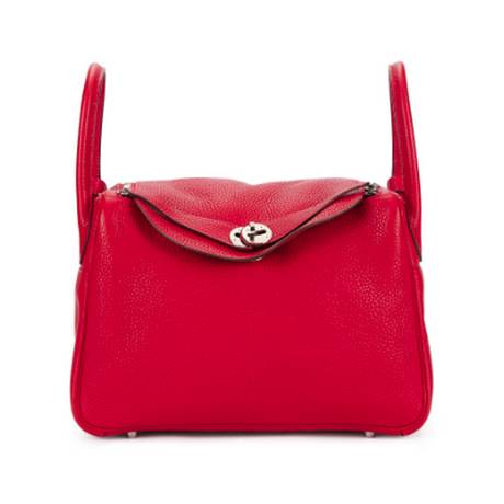 Hermès Lindy 30 Rouge H, Clémence, palladié