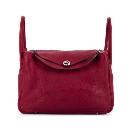 Hermès Lindy 34 Rouge Grenat, Clémence, palladié