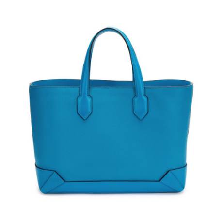Hermès Maxibox Cabas 30 Bleu Zanzibar, Evercolor & Epsom, palladié