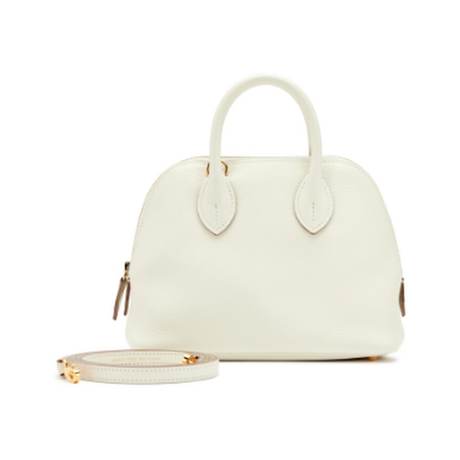 Hermès Mini Bolide 1923 Mushroom Biscuit Verso, Evercolor, doré
