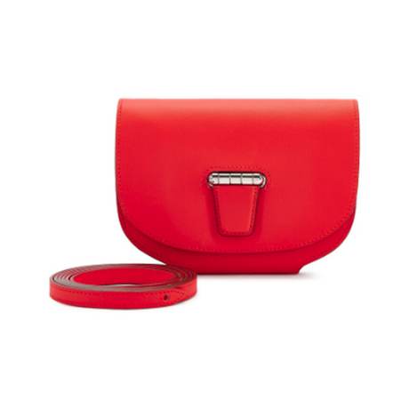 Hermès Mini Convoyeur Capucine, Swift, palladié
