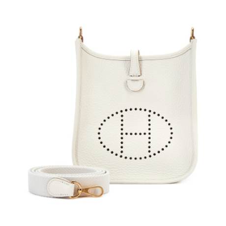 Hermès Mini Evelyne II TPM 16 Nata, Clémence, doré