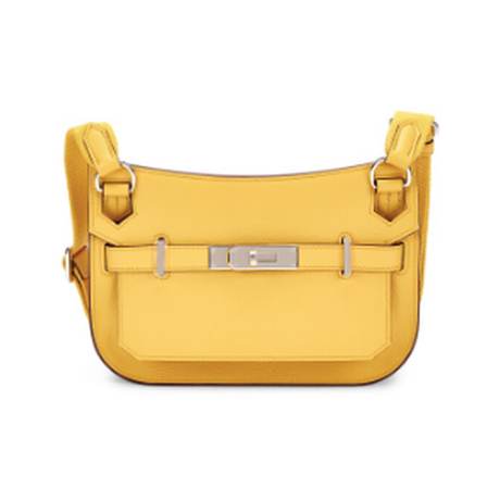 Hermès Mini Jypsière Sun, Evercolor, palladié