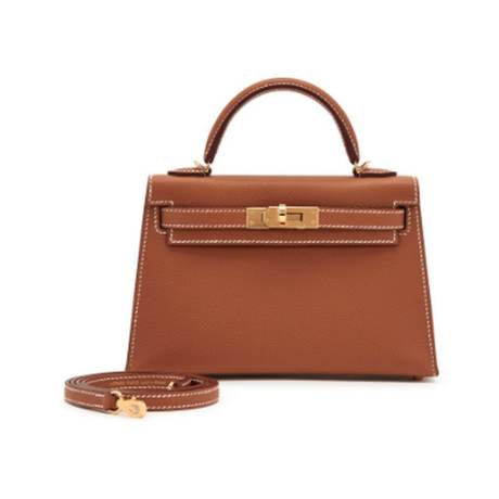 Hermès Mini Kelly 20 II Gold, Epsom, doré