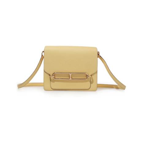 Hermès Roulis 23 Jaune Poussin, Clémence, doré
